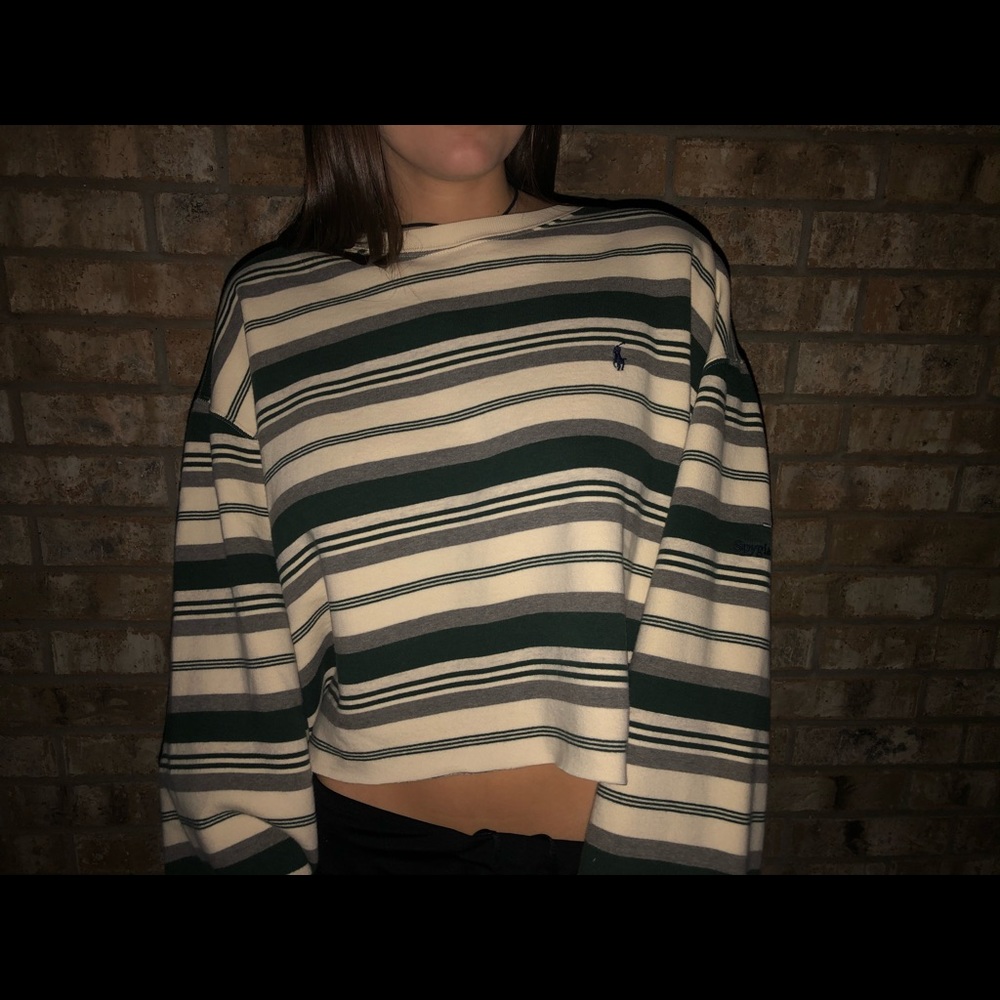 Cropped polo
